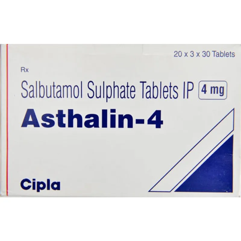 Asthalin 4 Mg (Salbutamol)